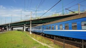 ТЭП70БС-165 с поездом 49 СПб-Брест (RZD)