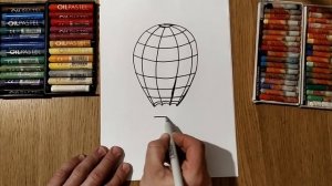 Как нарисовать Воздушный шар/ Урок Рисования / How to Draw a Balloon / Drawing Lesson