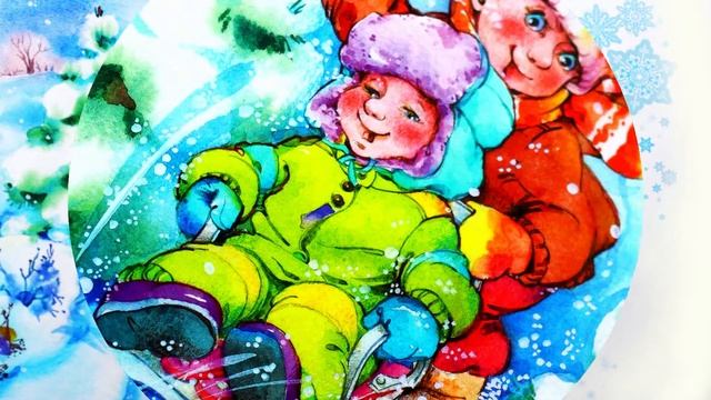 Новогодние стихи для детей | Стихи Деду Морозу | Вот север тучи нагоняя - А.С. Пушкин смотреть онлайн