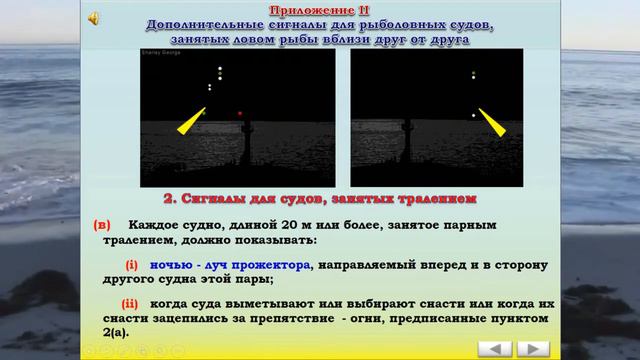 Приложение II — Дополнительные сигналы для рыболовных судов, занятых ловом рыбы