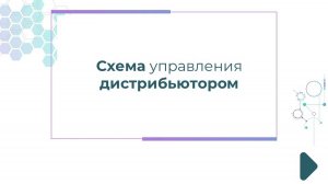 Схема управления дистрибьютором