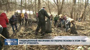 Новости Псков 19.03.2019 / Месячник по уборке города в этом году могут отменить