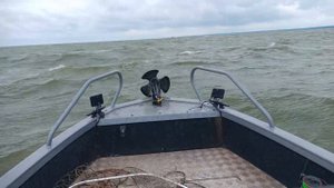 Волжанка 46. Обское море штормит.