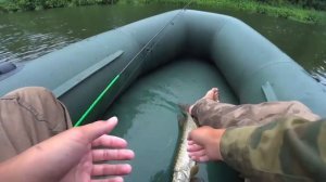 Клюёт куда не закинь, рыбалка на спиннинг в дождь!