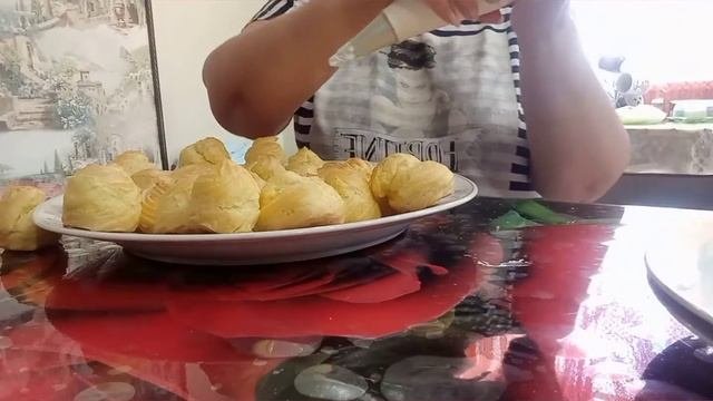Вкусняшки/Эклерчики/??Крем  очень вкусный,/домашняя  выпечка/♨️