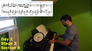 Keep practicing Scott Joplin's Gladiolus Rag until it goes okay | plog #2