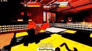 Destroying a spammer (Roblox Boxing League)