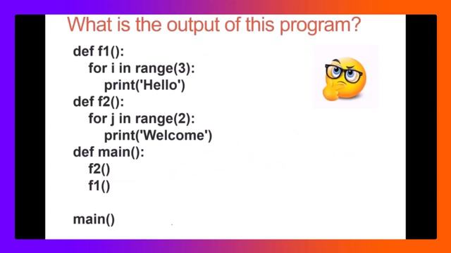 Python FUNCTIONS Part-1 Intro Void Parameters смотреть онлайн