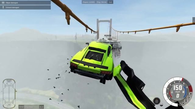 We Raced an Insane NEW Lamborghini Mod Down a Mountain in BeamNG Drive! смотреть онлайн