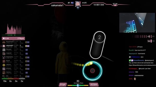 ? 9⭐ sakamata1 | Ice Nine Kills - IT Is The End [Mimari's Extra] +HDDT 97.04% (#1 951pp FC) - osu! смотреть онлайн