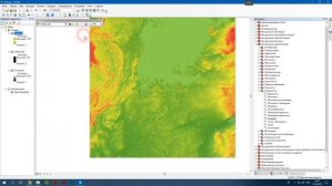 ArcGIS 10 - № 24. Создание рельефа