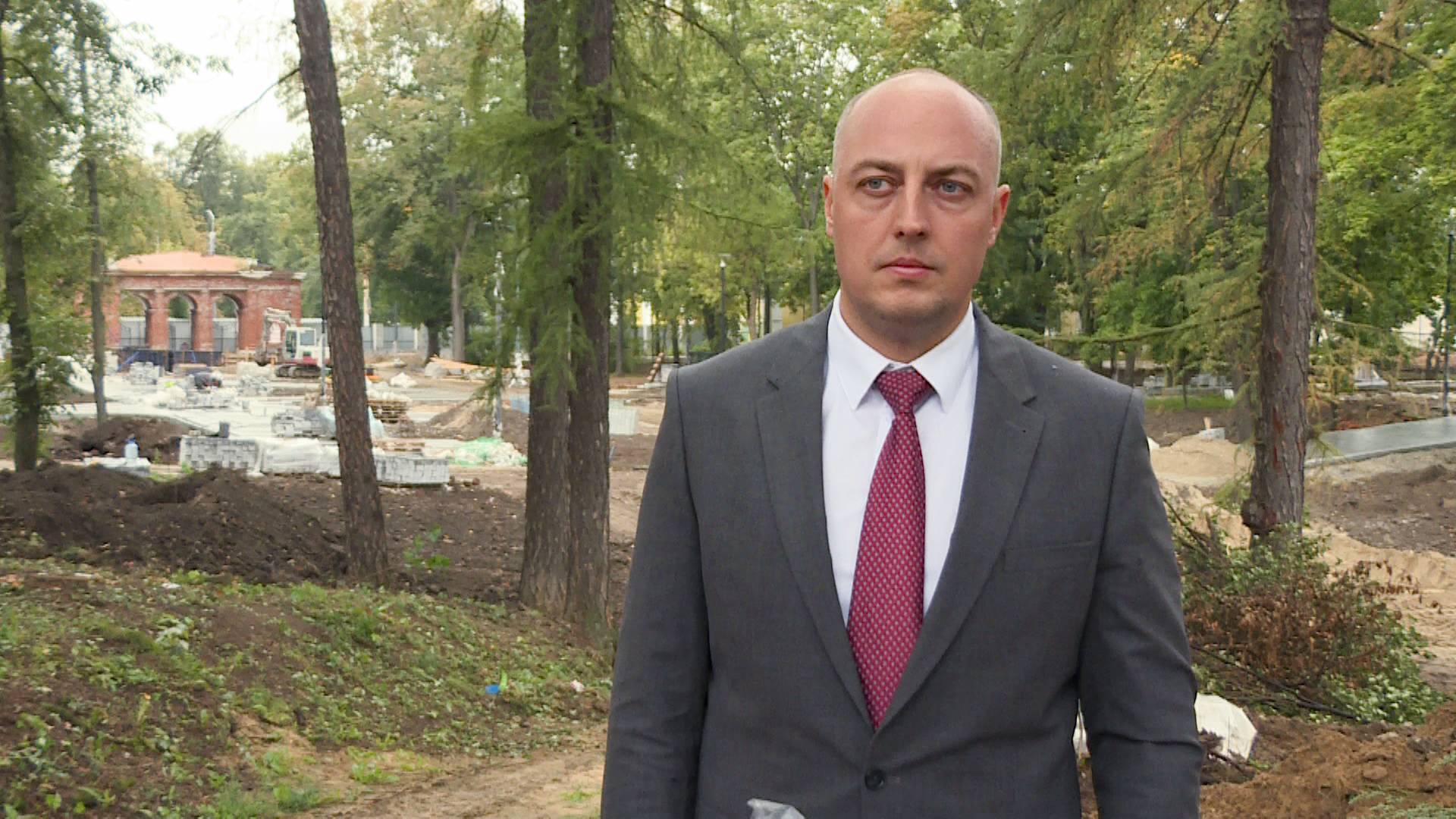 Ремонт Нижнего городского парка на финальной стадии