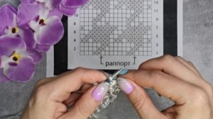 Мастер класс узор "ГУСИНЫЕ ЛАПКИ" спицами // Тренд 2021?