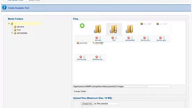 Joomla 2.5 How to add files and folders to Media Manager смотреть онлайн