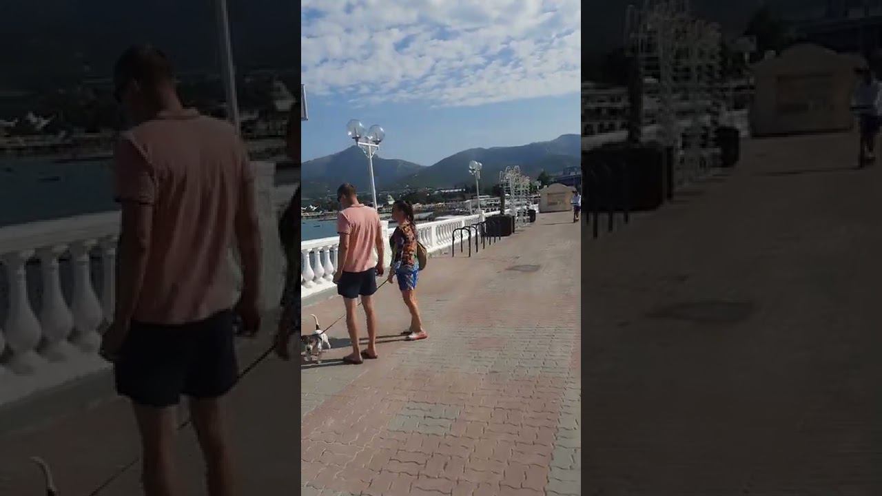 Набережная Кабардинки. Утро.
