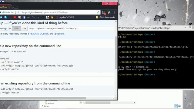 how to create repository in github using git bash смотреть онлайн