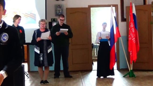 #ДеньПобеды Закрытие месячника патриатического воспитания шк. с.Муравейка Анучинский р-н Приморье