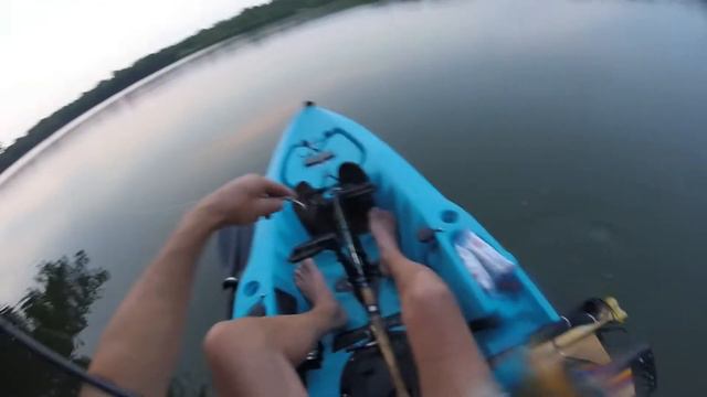 CHECKING MY CRACK(HOBIE REPAIR FISHING FOLLOW UP)/JERSEY JIM FISH VLOG смотреть онлайн