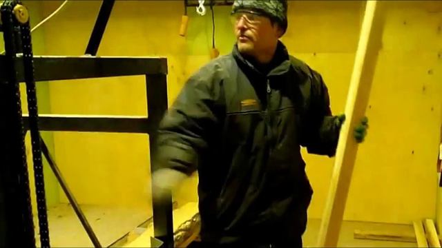 Пилорама угловая с поворотом на 90 градусов