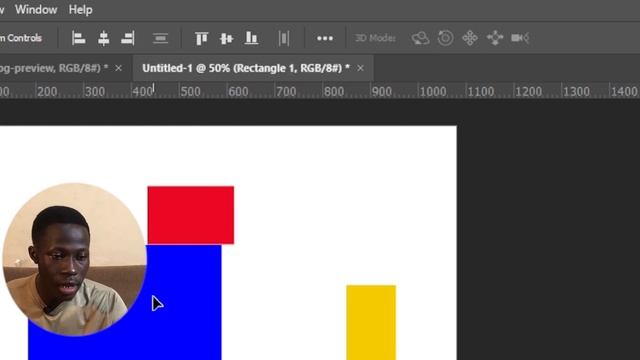 How to move objects in photoshop. || The move tool in Photoshop смотреть онлайн