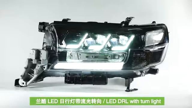 Toyota Land Cruiser FJ202 2016-2020 3pcs Projector Headlamp With Led + Signal Running смотреть онлайн