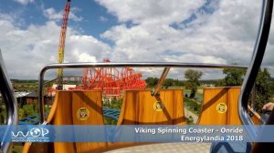 Energylandia all roller coasters onride 2018 - Energylandia alle Achterbahnen onride 2018 – Hyperio