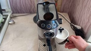 Готовлю капучино. Обзор кофеварки Kitfort KT-7106. #kitfort  #китфорт