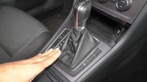 How to move the gearshift lever to neutral - emergency mode VAG DSG-7