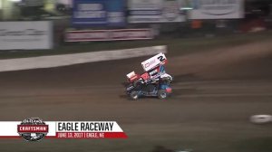 World of Outlaws Craftsman Sprint Cars Eagle Raceway June 13, 2017 | HIGHLIGHTS