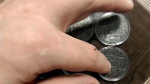 Монета БЕЛАРУСЬ серия ПУТЬ СКОРИНЫ Полоцк Краков Падуя Венеция Прага Вильно