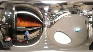 Проспект Вернадского БКЛ. Московское Метро. 4К 360 VR Video. Moscow Subway.