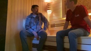 Отделка бани! Вопросы к  профи. Интересная парная!