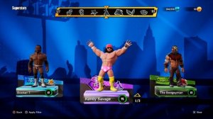 WWE 2K Battlegrounds Roster DLC's Attires Arena Themes & Caw Gear All Unlocked