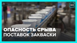 Производители молочных продуктов опасаются срывов поставок иностранной закваски – Москва 24