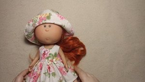 Новая выкройка для Куклы Мия - панамка.