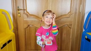 Alena and Pasha pretend play with magical remote control Kid`s Fun adventure by Chiko TV