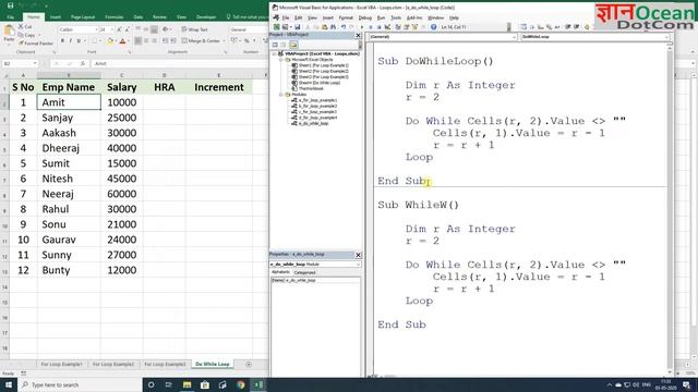 Excel VBA Macros Do While Loop