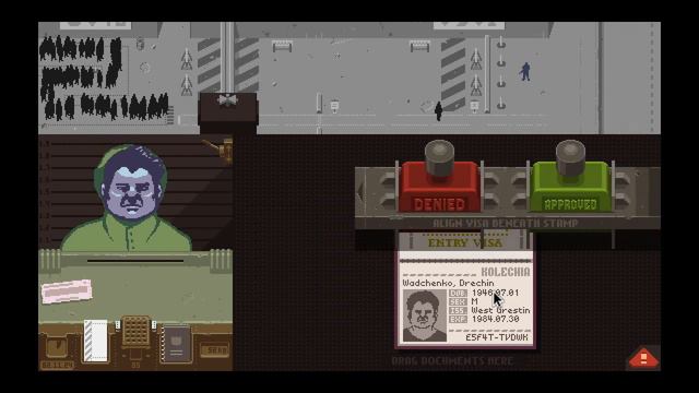 Papers,Please  ОБЗОР ИГРЫ
