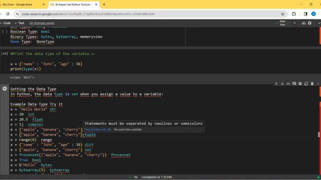 Python Data Types Explained - Hands-On Tutorial for Beginners !