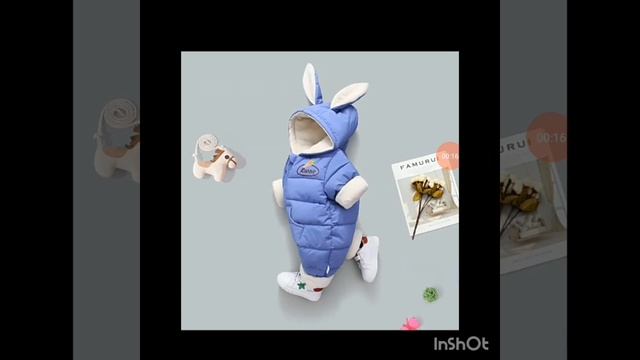 Осенне-зимний детский комбинезон Newobrn.