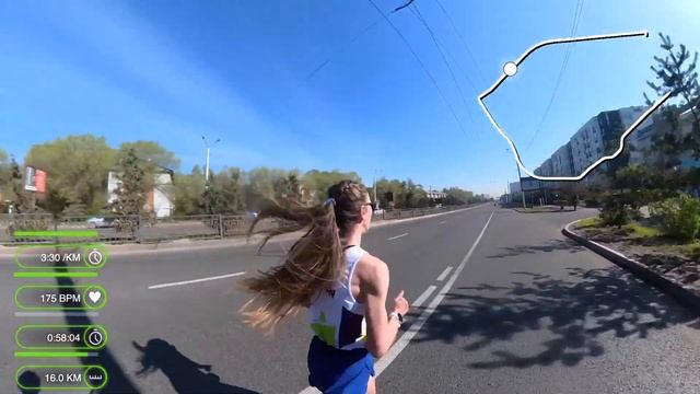 Race Day: Алматинский Полумарафон по 3:40мин/км?♂️ ?  | Pedro Vizuete