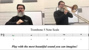 5 Note Warmup Trombone