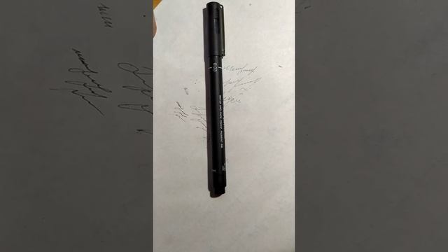 Ручка-лайнер UnI-PIN . Идеальная ручка! смотреть онлайн