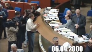 Жириновский против Рассела Джонстона в Совете Европы (ПАСЕ)