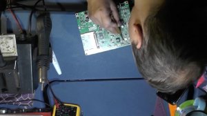 Телевизор LG 32LH513U не включается, ремонт кратко..