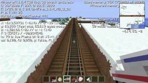 Minecraft 1.6.4 Железная дорога с модами #7 Последние видео Железной дороги