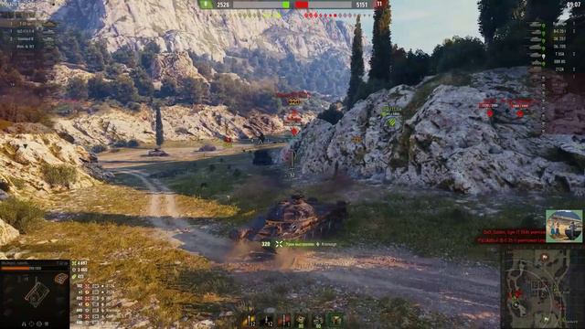 Мегачитерский средний танк Т-22ср. Я такого не видел, что можно танковать жопой! смотреть онлайн