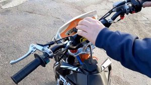 Недорогой питбайк FULL CREW 125cc 17/14