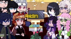 ⭐️?|Hashira’s react to F!MC as Raiden Shogun| 2/? | MADE BY {TRICKYXIA}⭐️?