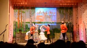 Чернобровая моя девица. Казачий танец.Ритмы планеты на юбилее ансамбля народной песни «Вечора»